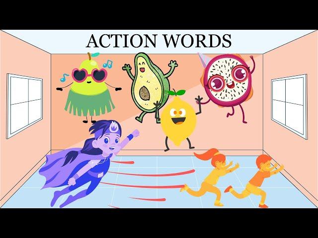 Action Verbs | Educational Videos For Kids