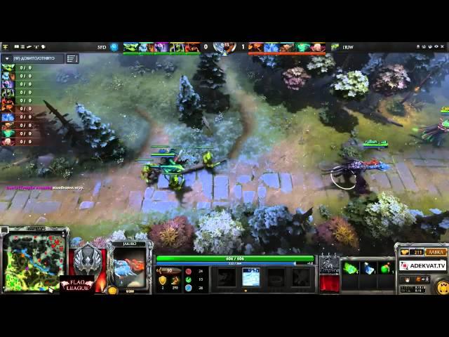 Rizen Wards -vs- SFD Gaming, Flag League Day 1 (1/32)