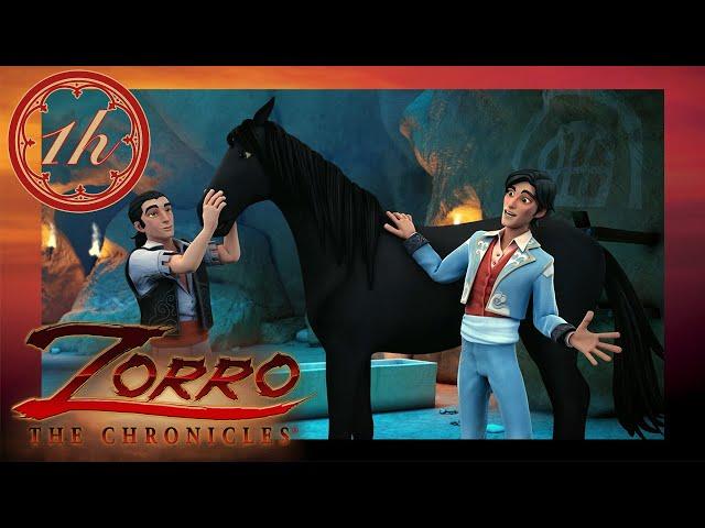 ZORRO Las Crónicas ️ 1 Hora  Episodios completos #05