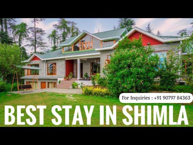 Best Stay Near Shimla | Exotic luxury villa in shimla | Shimla Hotel Green Chaklu