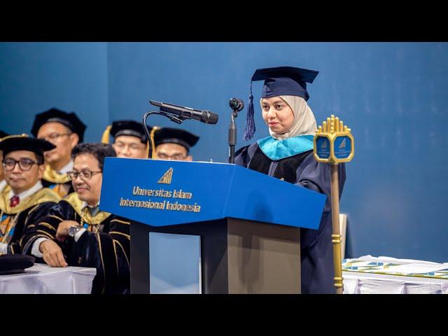 Saemah's (MA in Political Sciences) Speech at UIII Commencement 2023