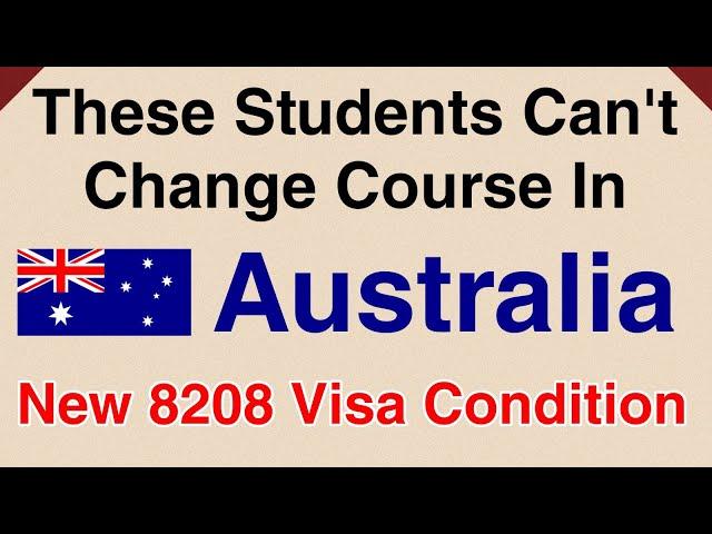 Good News For International Students Australia Visa Condition 8208