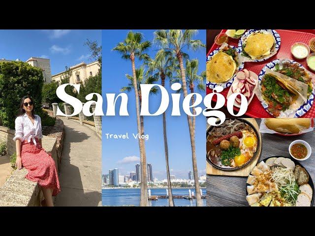 圣地亚哥旅行攻略(2024)｜必吃必玩｜La Jolla海滩｜Bolboa公园｜超好吃tacos｜San Diego Travel Vlog｜雪儿环游记#16