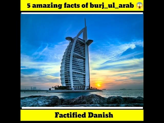 5 amazing facts about burj_ul_arab #shorts #burjalarab