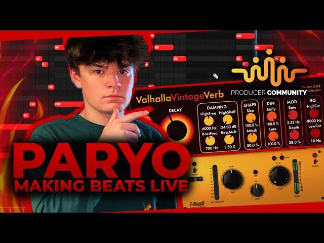 PARYO MAKING BEATS LIVE  MIRA TOUCH / INTERNET MONEY 