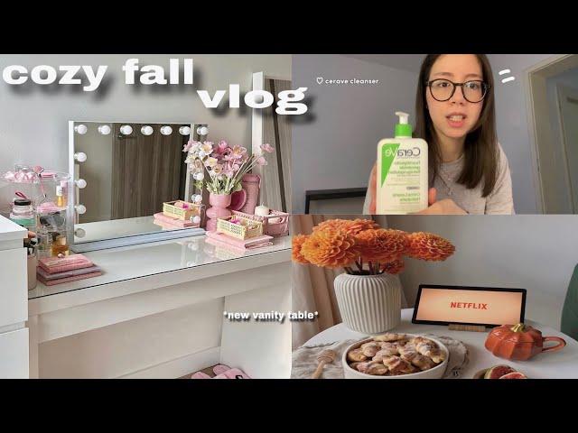 cozy fall vlog