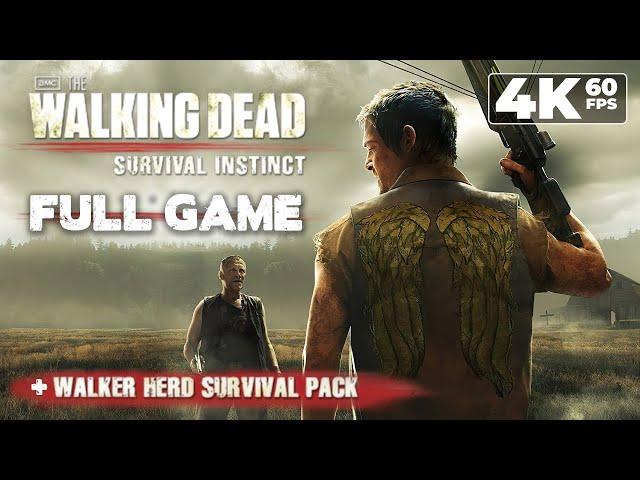 The Walking Dead: Survival Instinct (PC) - Full Game 4K60 Walkthrough (100%) - No Commentary