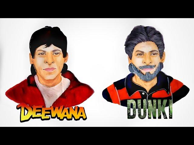 Shah Rukh Khan Journey Art (1992 to 2024) | Bollywood Journey | From "Deewana to Dunki" Movie