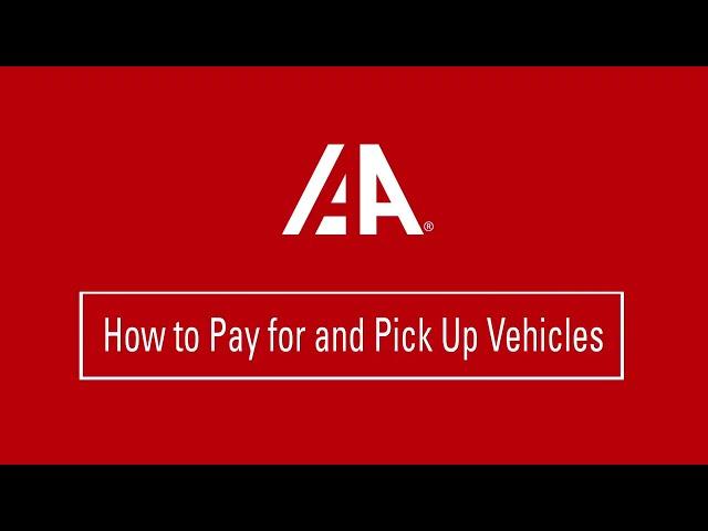 IAA | How to Pay for and Pick Up Vehicles