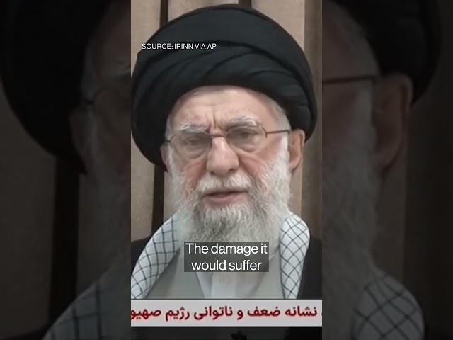 Iran Won’t Surrender to Israel, Khamenei Says