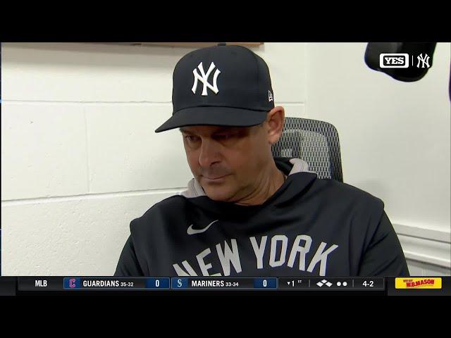 Aaron Boone on calls made in 10th inning & loss at BOS