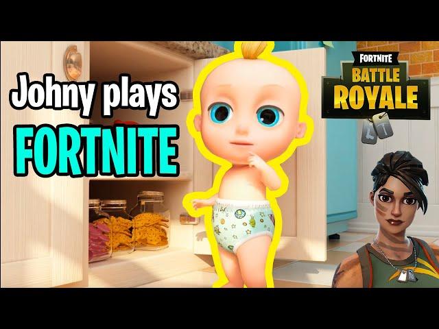 Johny Johny Yes Papa - Playing FORTNITE? No Papa