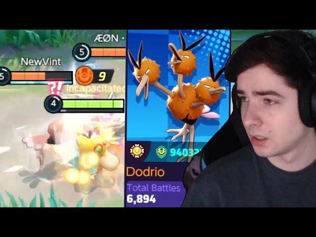 This 6800+ Games DODRIO Player is so ANNOYING | Pokemon Unite