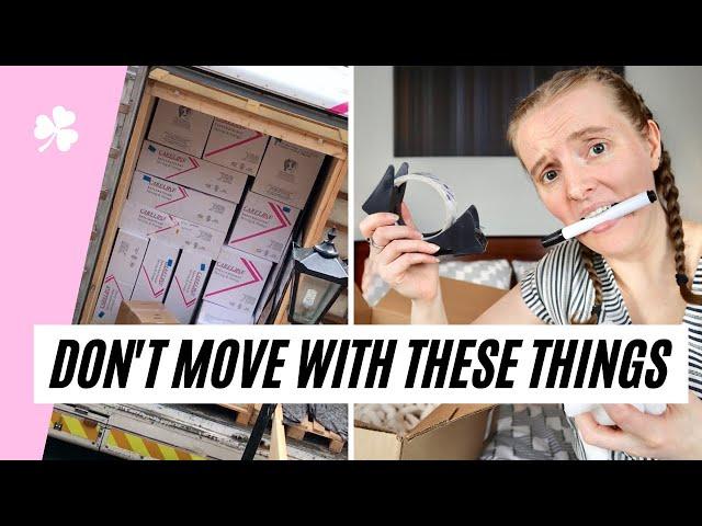 ️ Decluttering Before A Move So You Don't Clutter Up Your New Home • Moving Tips For Taking Less