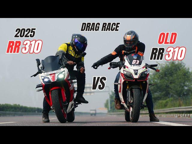 2025 Tvs Apache RR310 Vs Old Tvs Apache RR310 Drag Race | Ksc Vlogs