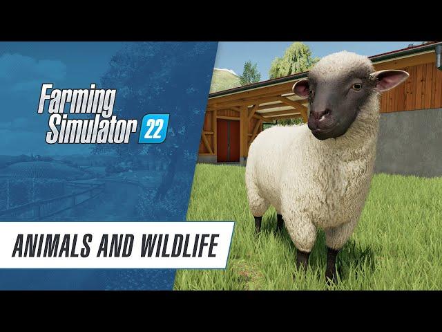  Animals & Wildlife in Farming Simulator 22