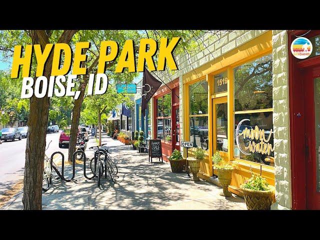 Hyde Park Boise Neighborhood and Downtown Tour