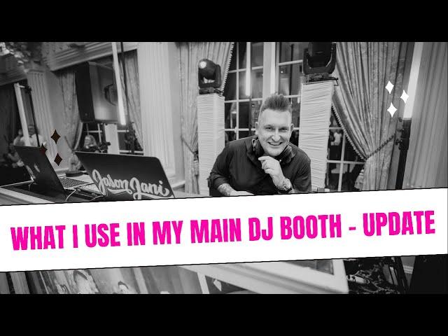 What I use in my main dj booth - Update 2021 #DJ #DJBOOTH #DJGEAR