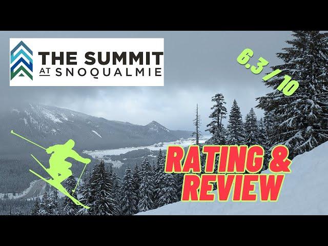 Summit at Snoqualmie (Alpental) Ski Resort Rating and Review