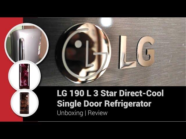 LG 190L Single Door 3 Star Refrigerator | Unboxing | Review | Best refrigerator links in discription