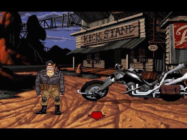 Full Throttle (PC/DOS) "Longplay" 1995, LucasArts