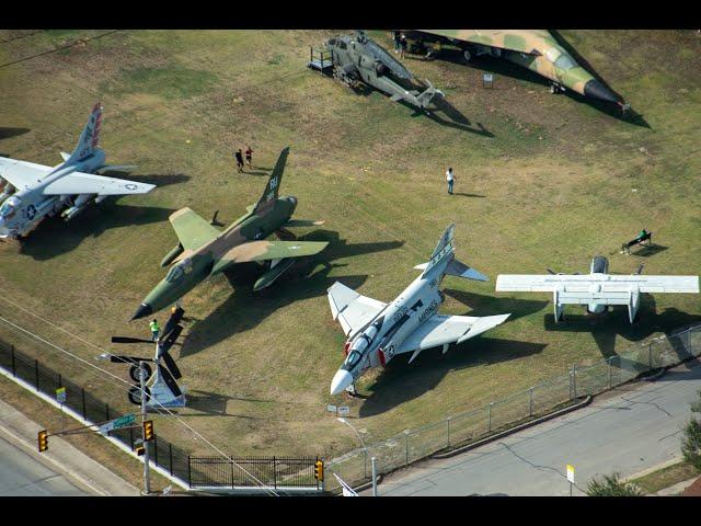 Fort Worth Aviation Museum From Above