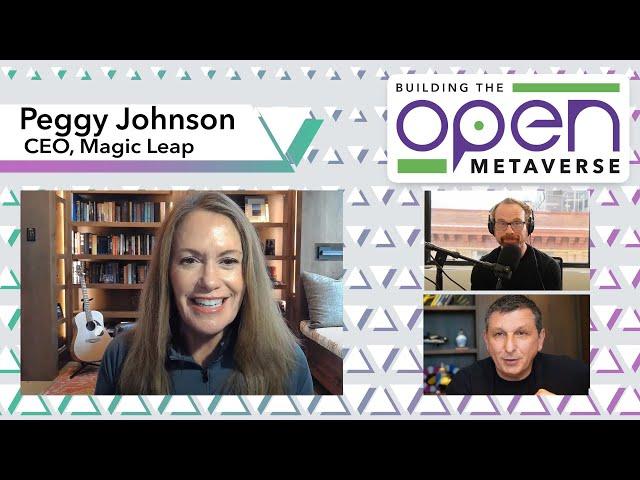 S4E13: Augmenting the Metaverse W/Peggy Johnson - Building The Open Metaverse Podcast