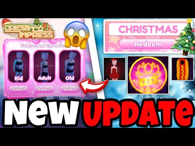 *NEW UPDATE ALERT!* GET FREE VIP & NEW ITEMS NOW! | DRESS TO IMPRESS 