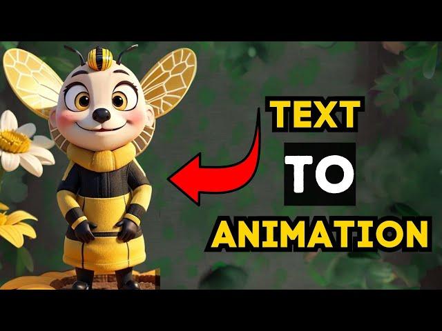 Best FREE AI Text To Animated Video Generator | Make Money With AI 2024