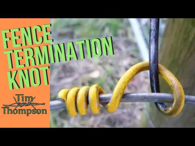 Fencing Knot 1 - End or termination Knot