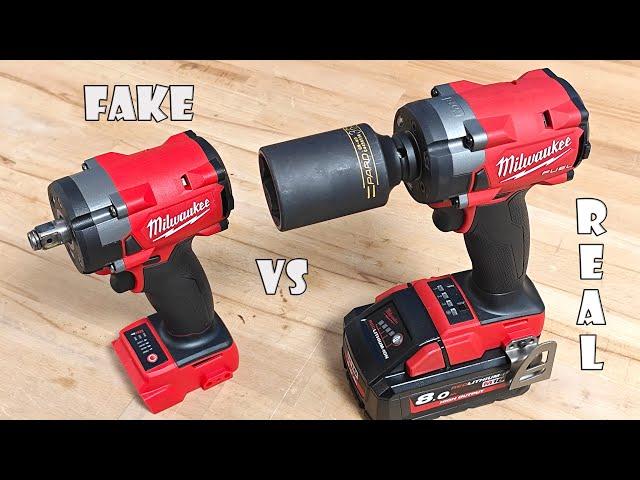 Aliexpress Fake Milwaukee vs Original Milwaukee Impact Wrench