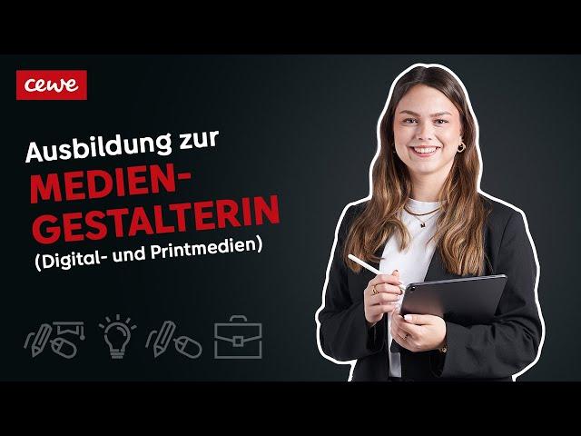 #WirVonCEWE – Marieke über ihre Ausbildung zur Mediengestalterin für Digital- und Printmedien