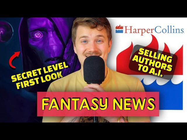 Harper Collins Sells Its Authors to AI NEW Stephen King Book! & MORE! ~FN~