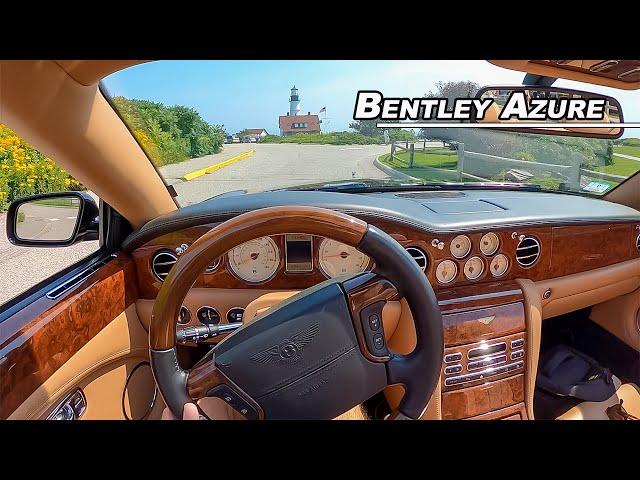 2007 Bentley Azure - Drive Therapy on Maine Coast (POV Binaural Audio)