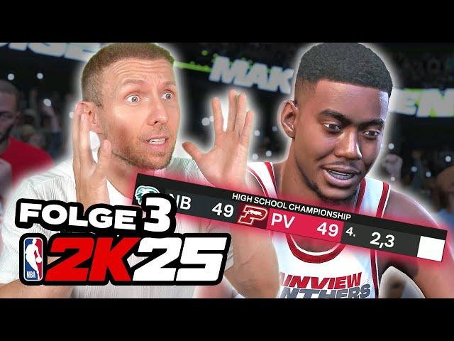 DRAMA beim Highschool Championship! [03] | Lets Play NBA 2K25 Deutsch