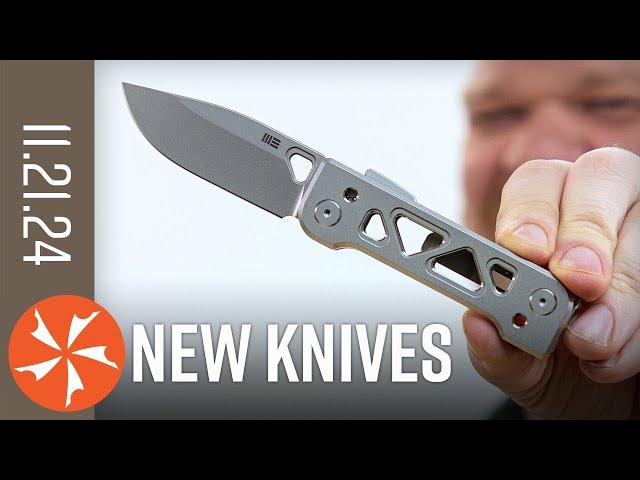 Plenty Big & Sturdy! New Knives November 21st, 2024 at KnifeCenter