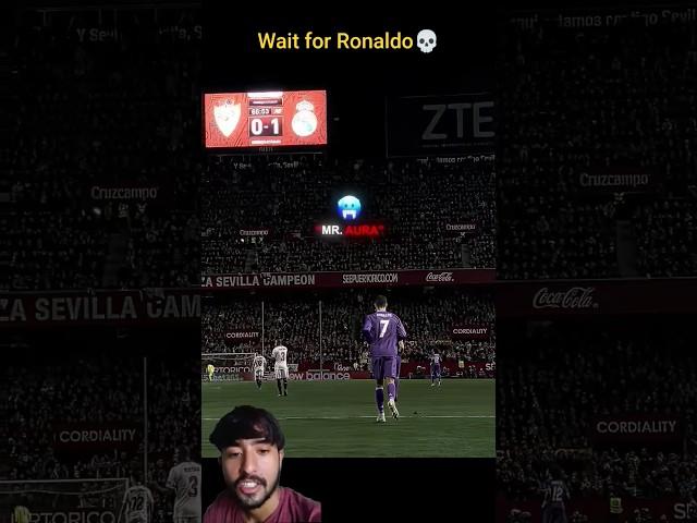 Wait for Ronaldo's Aura .. #cr7 #ronaldo #football #soccerplayer #shorts