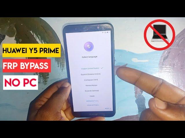 Huawei Y5 Prime 2018 (DRA-LX2) Frp Bypass | Huawei Dra Lx2 Google Account Remove | Without Pc