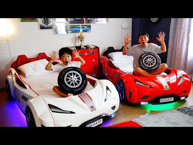 Yejun Family Trip in Car Bed Hotel Room Playhouse for Kids