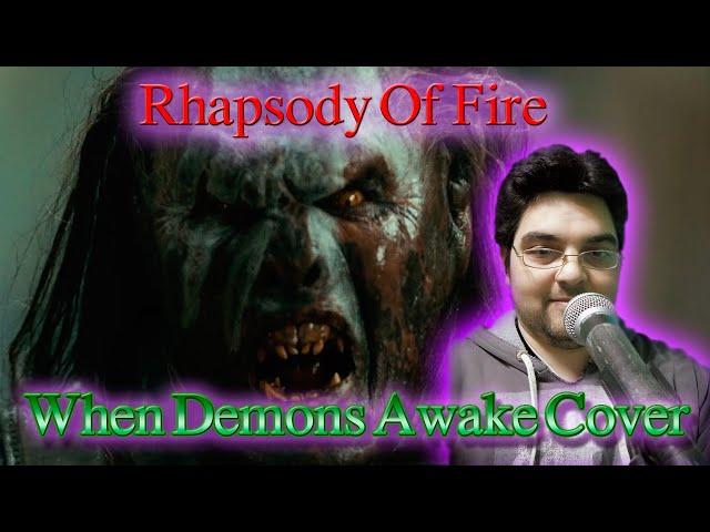 Rhapsody Of Fire - When Demons Awake Cover - karaoke Version with choir and lead soprano Coming Soon