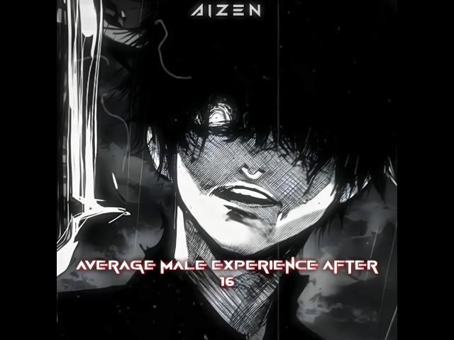 Average Male Experience After 16️ [MANGA EDIT] 4K #manga #edit #memes