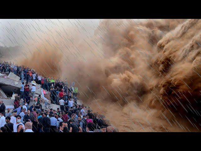 Giant waves of 9 meters and wind of 160 km/h! Storms Fien and Gerard in Spain