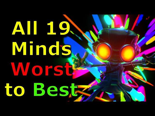 Every Psychonauts mind ranked