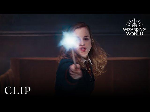 "Stupefy!" Hermione Casts a Spell on a Naive Ron | Harry Potter and the Order of the Phoenix