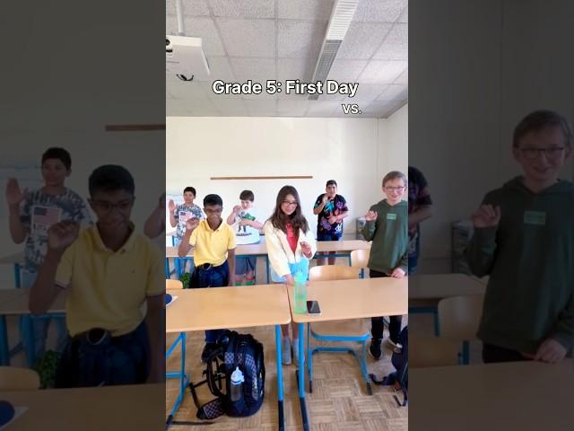 Grade 5: First Day vs. Summerbreak Mode #funnyteacher #funny #afterschoolvibes