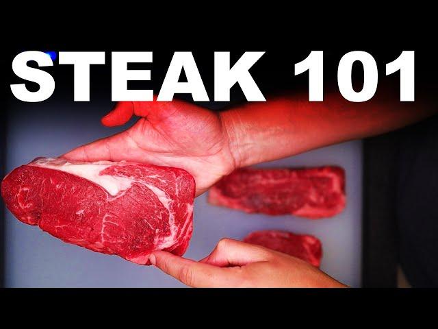 Steak 101: How to choose a steak and cook it in a pan (no thermometer)