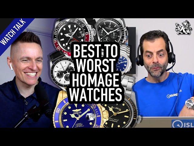 Homage Watch Brands Ranked Best To Worst: Pagani, San Martin, Islander, WMT, Seiko, Steinhart & More