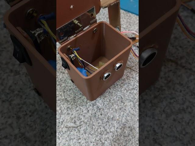 Smart Bin using Arduino #electronics #gadget #arduinoboard