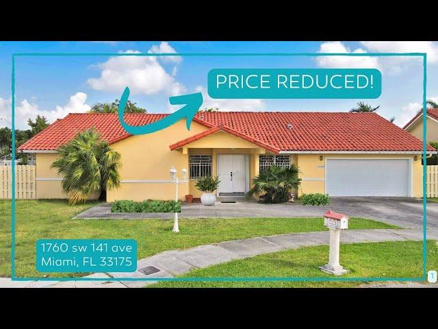 Large 4/3 for Sale in Miami - Price Reduced!