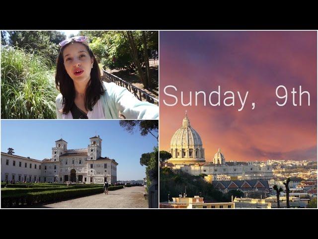 Vlog in Rome | Villa Medici and Villa Borghese